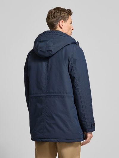 Tom Tailor Regular Fit Parka mit Kapuze Dunkelblau 5