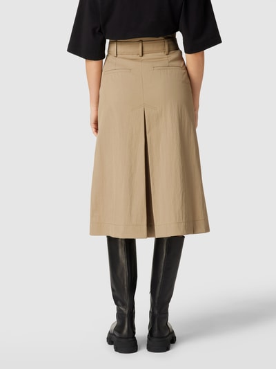 Weekend Max Mara Midirok met knoopsluiting en ceintuur, model 'Vanda' Beige - 5