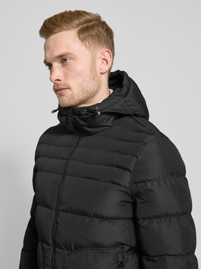 Geox Steppjacke mit Kapuze Black 3