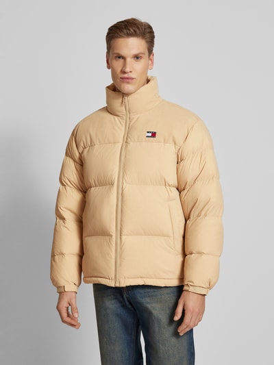 Tommy Jeans Steppjacke mit Label-Stitching Beige 4