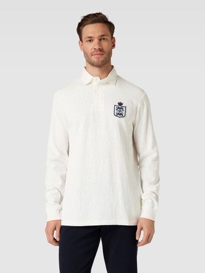 Polo Ralph Lauren Longsleeve mit Polokragen Ecru 4