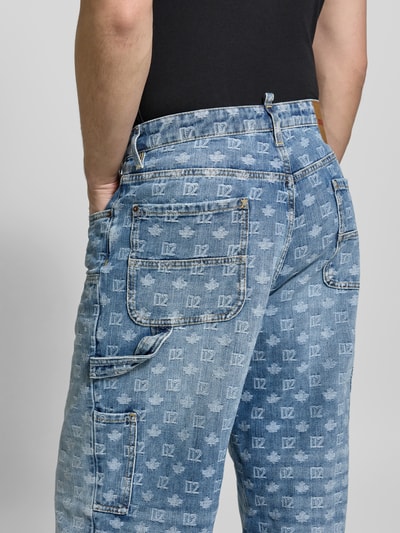 Dsquared2 Baggy Fit Jeans aus reiner Baumwolle Jeansblau 3