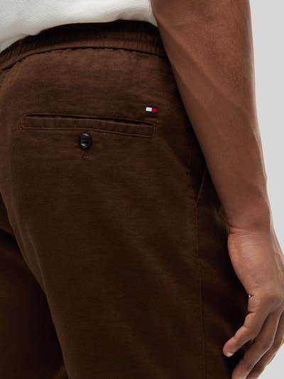 Tommy Hilfiger Regular Fit Chinoshorts Modell 'DOVER' Hellbraun 3