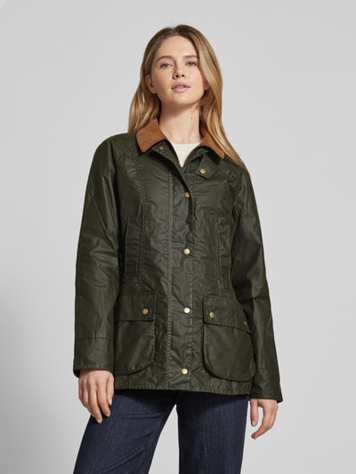 Barbour Jacke mit Patten- und Leistentaschen Gruen 4