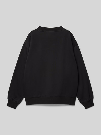 CHAMPION Sweatshirt mit Label-Stitching Black 3