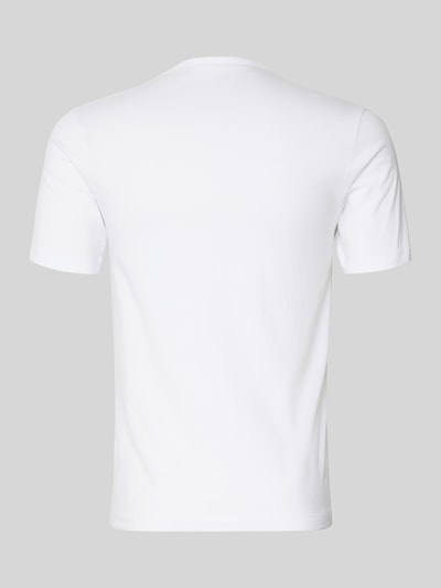 HUGO Regular Fit T-Shirt Set aus reiner Baumwolle im 3er-Pack Oliv 3