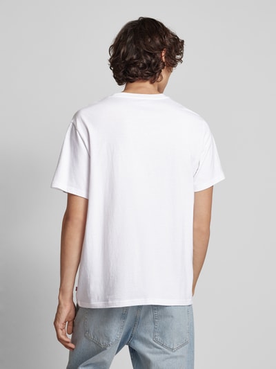 Levi's® Relaxed Fit T-Shirt mit Label-Stitching Weiss 5