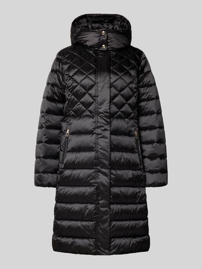 JOOP! Gewatteerde lange jas met ritszakken, model 'CONSTANZE' Zwart - 2