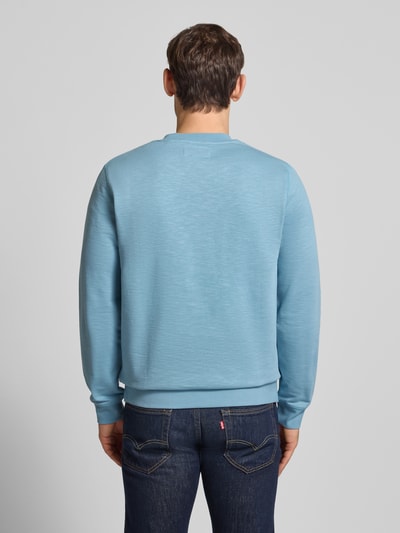 Marc O'Polo Regular Fit Sweatshirt aus reiner Baumwolle  Aqua 5