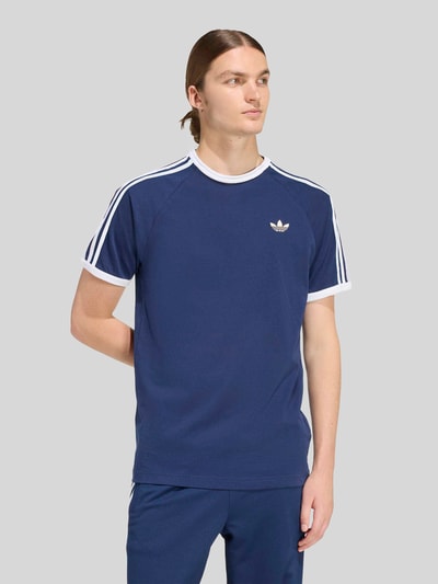 adidas Originals Regular Fit T-Shirt aus reiner Baumwolle Marine 4