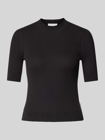 Armedangels Gebreid shirt met turtleneck, model 'SILJIAA' Zwart - 2