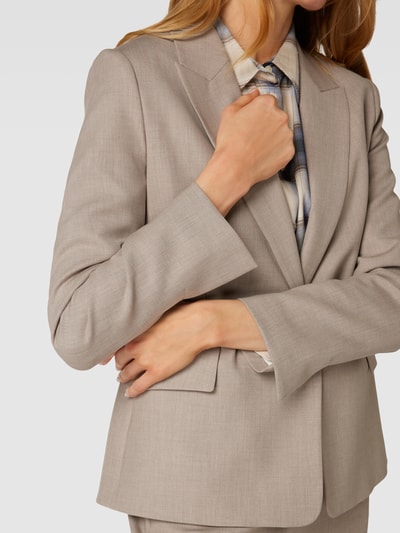 s.Oliver BLACK LABEL Blazer mit Reverskragen Modell 'August' Beige 3