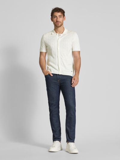 JOOP! Collection Gebreid jack met 1/2-mouwen, model 'Kenoro' Offwhite - 1