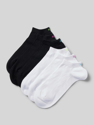 HUGO Socken mit Label-Detail im 6er-Pack Weiss 1