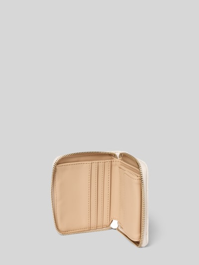 Guess Portemonnaie mit Label-Detail Modell 'ADELASIA' Ecru 3