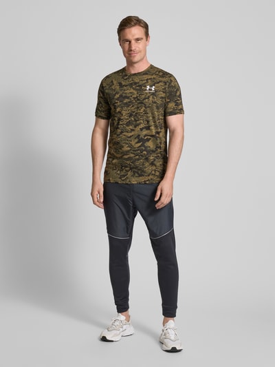 Under Armour T-shirt met labelprint Zwart - 1