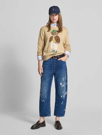 Polo Ralph Lauren Wide Fit Jeans aus reiner Baumwolle Modell 'Boyfriend' Jeansblau 1