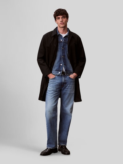Calvin Klein Jeans Straight Fit Jeans aus reiner Baumwolle Jeansblau 1