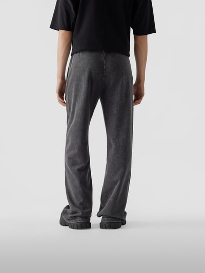 R13 Wide Leg Sweathose Schwarz 5
