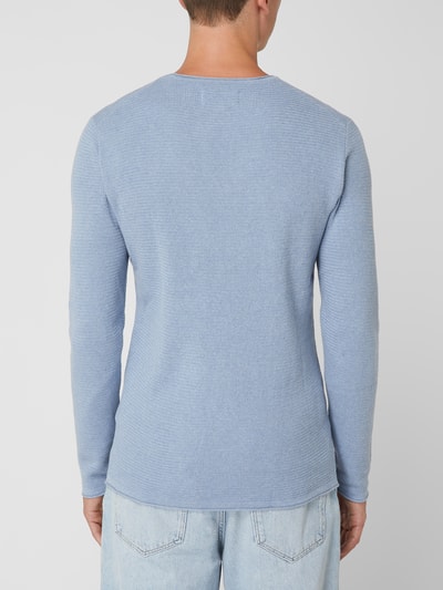 Tom Tailor Denim Pullover aus Baumwolle  Hellblau 5