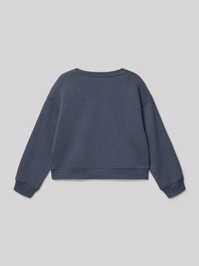 Only Regular fit sweatshirt van katoenmix, model 'SWEAT LIFE' Marineblauw - 3