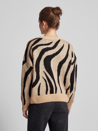 Only Pullover mit Rundhalsausschnitt Sand 5