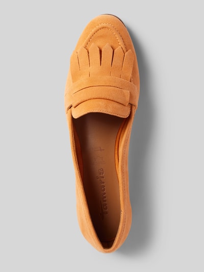 Tamaris Loafers in unifarbenem Design Orange 3