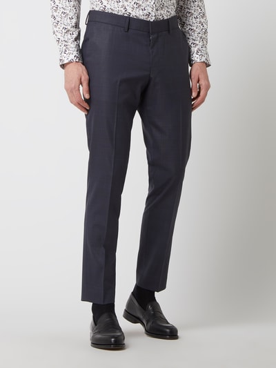 Tiger Of Sweden Slim Fit Anzughose mit Glencheck Modell 'Tord' Marine 4