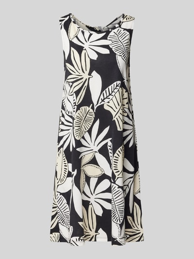 s.Oliver RED LABEL Relaxed Fit Minikleid aus Baumwoll-Mix Black 2