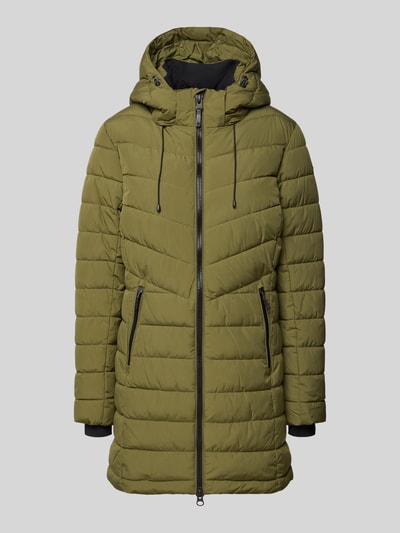 G.I.G.A. DX Gewatteerde jas met ritszakken Olijfgroen - 2