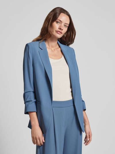 Jake*s Collection Blazer mit Leistentaschen Rauchblau 4