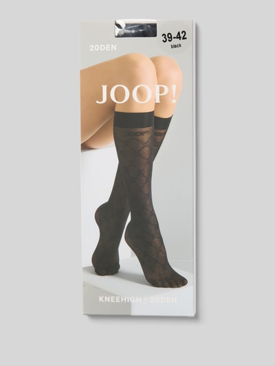 JOOP! Collection Socken mit Logo-Stitching Modell 'Iconic' Black 3