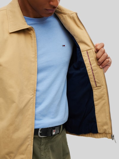 Tommy Jeans Regular Fit Blouson aus reiner Baumwolle Beige 3