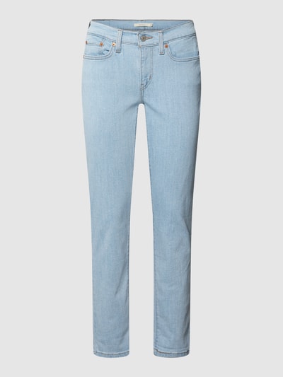 Levi's® 300 Boyfriend fit jeans met labelpatch Lichtblauw - 2