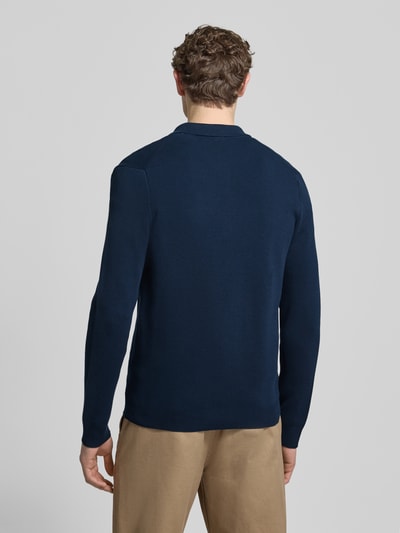 JOOP! COLLECTION Strickjacke mit Knopfleiste Modell 'Owero' Marine 5