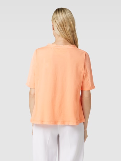 Marc Cain T-Shirt mit Tunnelzug Apricot 5