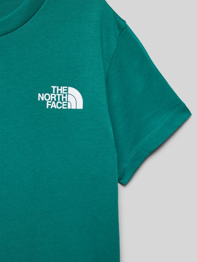 The North Face T-shirt met logoprint Groen - 2