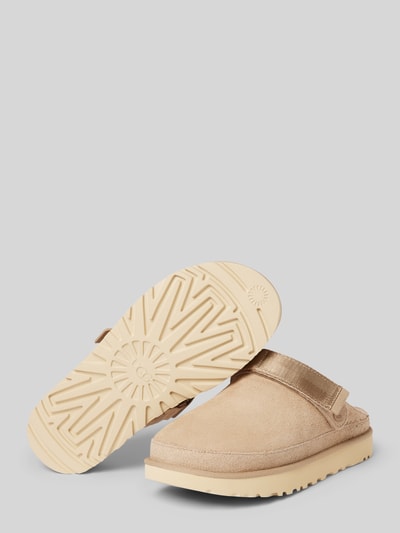 UGG Slides mit Klettverschluss Modell 'GOLDENSTAR' Sand 4