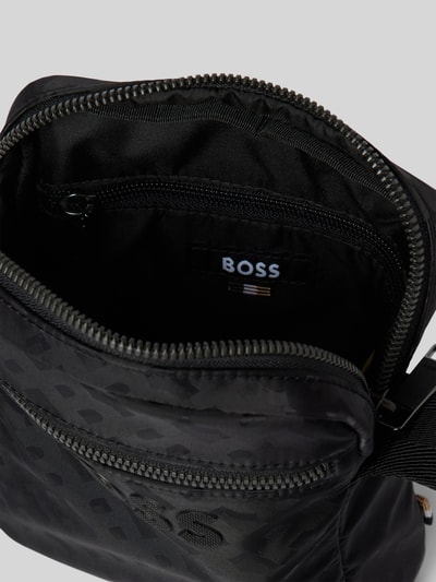 BOSS Umhängetasche mit Label-Print Modell 'Catch 3.0' Black 5