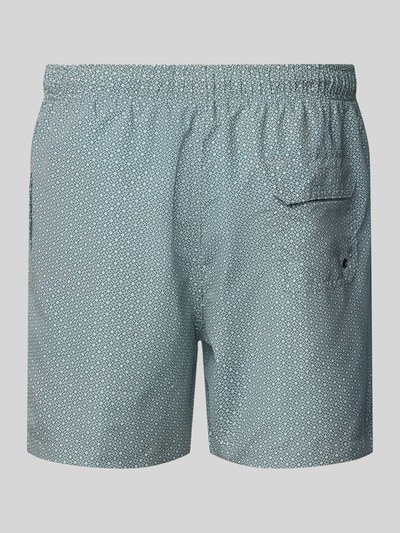 MCNEAL Badehose mit elastischem Bund Dunkelgruen 3