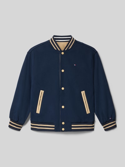 Tommy Hilfiger Teens Regular Fit Wende-Blouson aus Baumwolle Camel 4