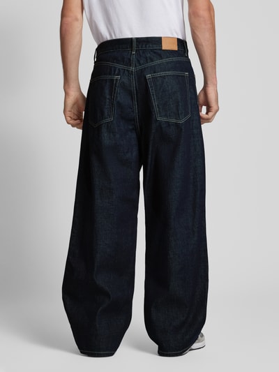 WEEKDAY Baggy fit jeans in 5-pocketmodel, model 'Astro' Donkerblauw - 5