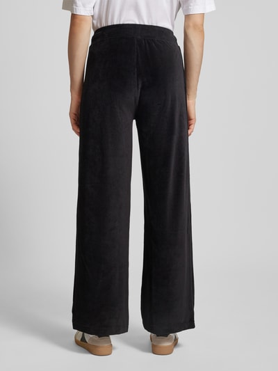 BOSS Sweatpants met elastische band, model ‘Velluto’ Zwart - 5