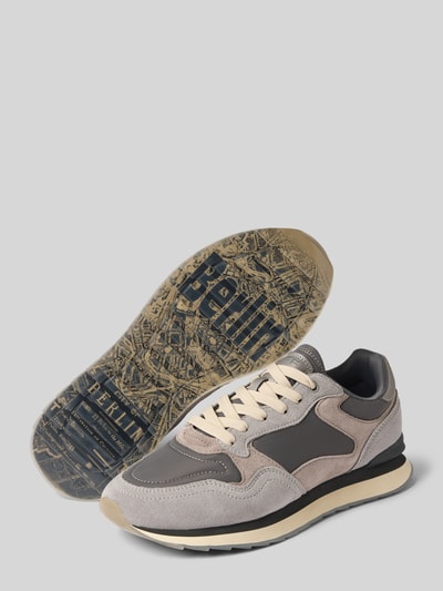 HOFF Sneakers met labeldetail, model 'CITY' Middengrijs - 4