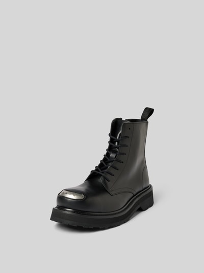 Kenzo Schnürstiefel mit Reißverschluss Black 2