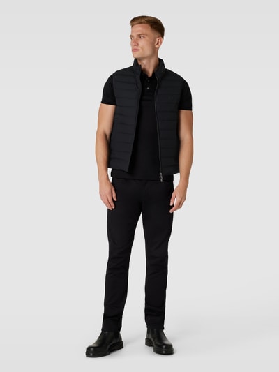 Emporio Armani Steppweste mit Stehkragen Black 1