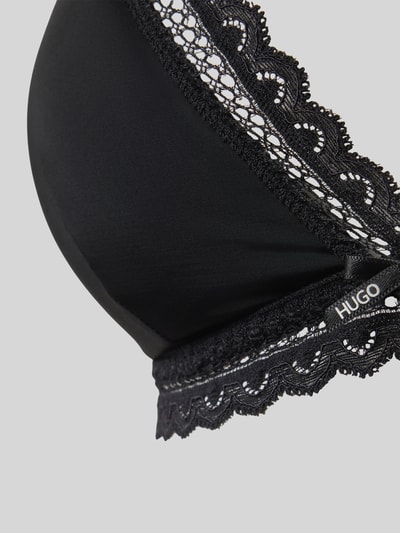 HUGO BH mit Spitzenbesatz Modell 'UNIQUE' Black 2