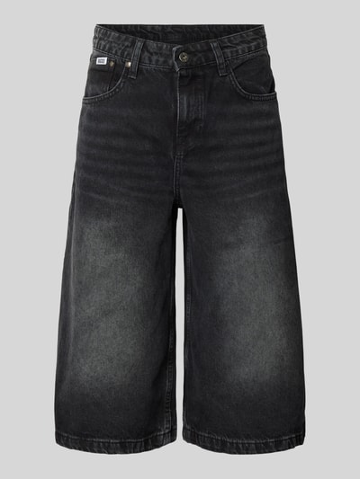 The Ragged Priest Korte regular fit jeans in 5-pocketmodel Antraciet - 2