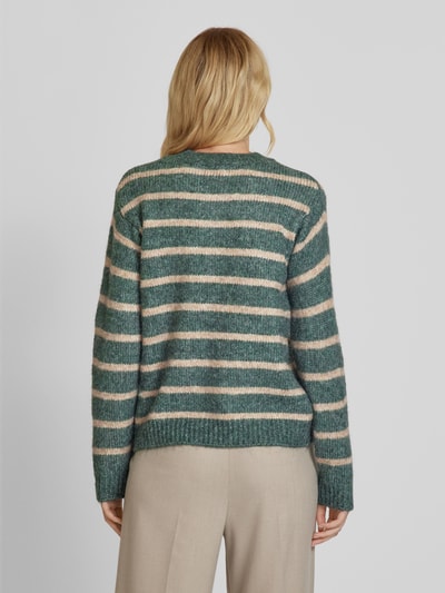 Kaffe Strickpullover mit Rundhalsausschnitt Modell 'KAtrina' Mint 5