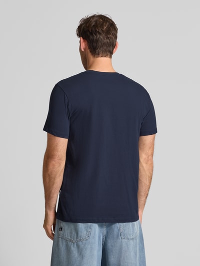 SELECTED HOMME Regular Fit T-Shirt aus reiner Baumwolle Modell 'ASPEN' Marine 5